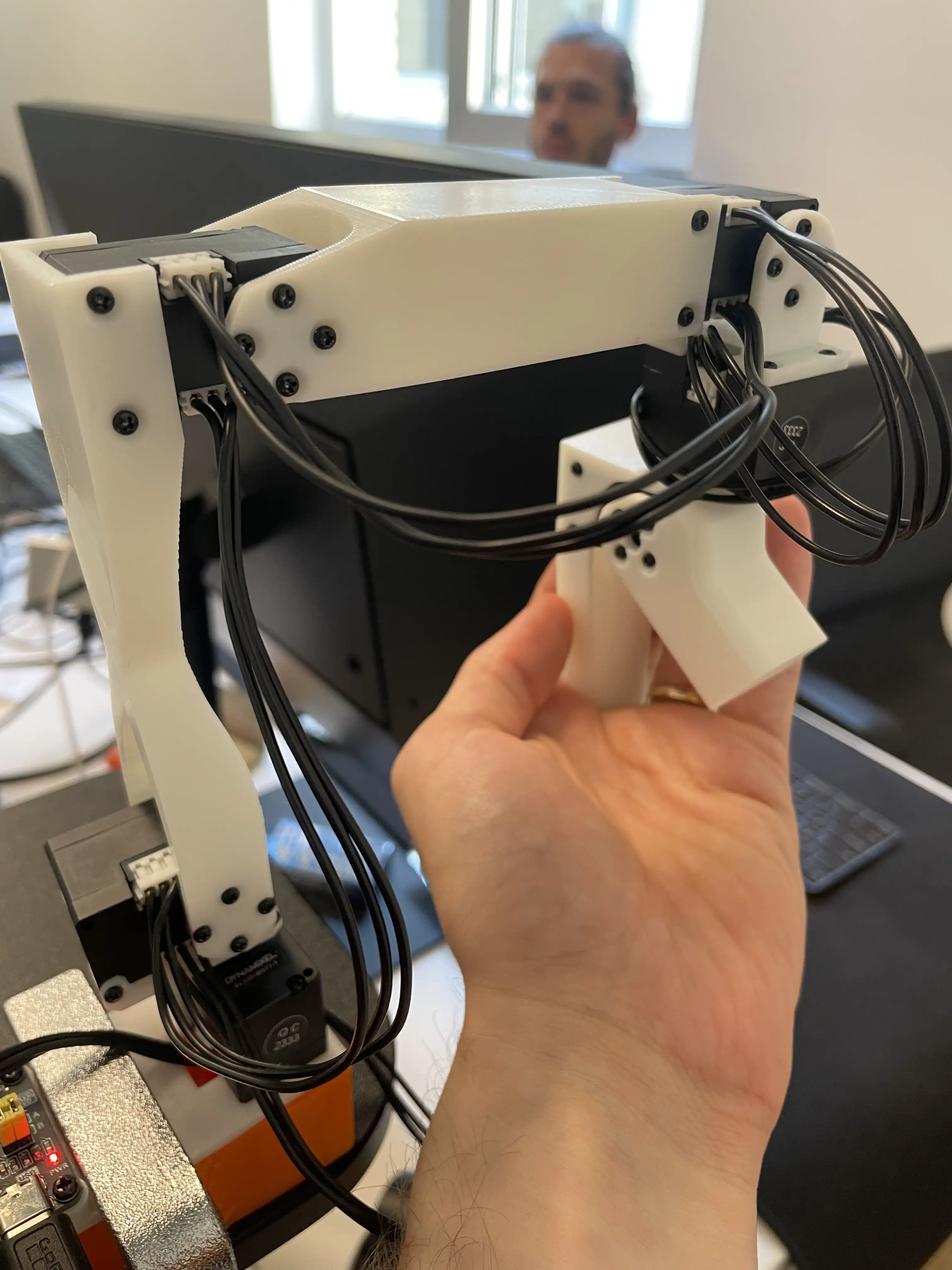 Koch v1.1 leader arm rotated position